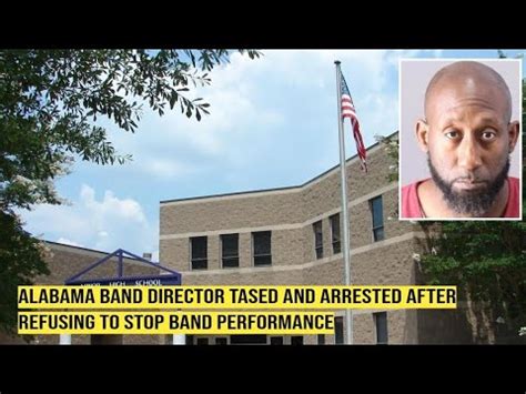 Band director arrested after refusing to end performance